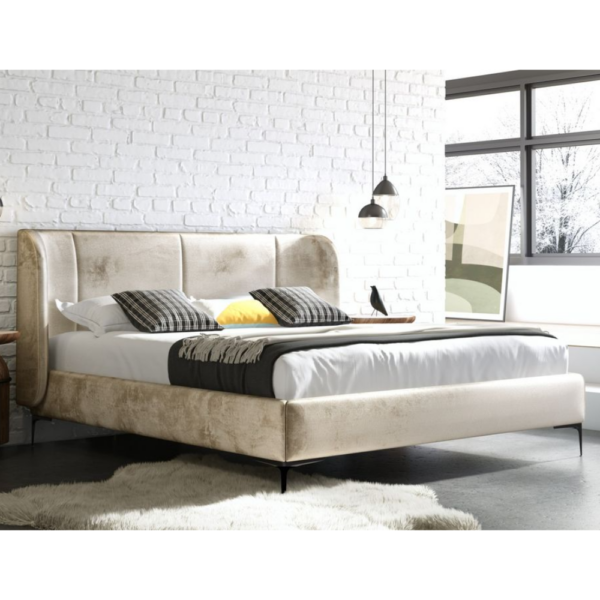 Кровать Мона 160 с ПМ Bellezza latte купить в интернет-магазине Коломбо
